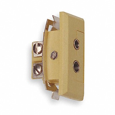 TEMPCO TCA102138 Panel Jack K Yellow Standard Bezel Mount