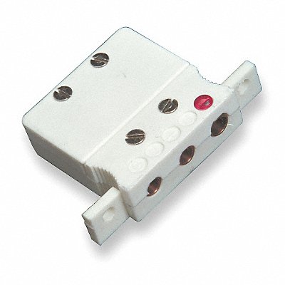 TEMPCO TCA102154 Panel Jack Cu White Standard 3 Pin