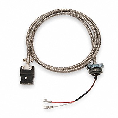 TEMPCO ECA00071 Ext Lead J Steel 10Ft Std and Fork