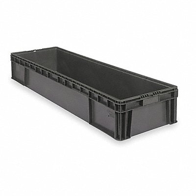 BUCKHORN SW4815080201000 Straight Wall Container Grey Solid HDPE