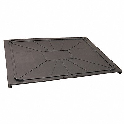 CORTECH 9689 Lid Grey Polypropylene 23 1/2 in
