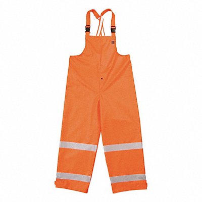 NASCO 4501TFOX Arc Flash Rain Overall Cat 2 Orange XL
