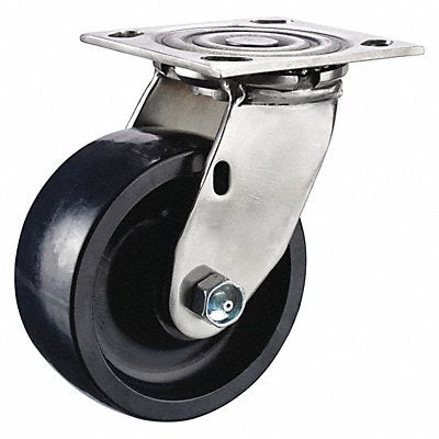 GRAINGER P21SXU050D14001 Standard Plate Castor Swivel 750 lb.