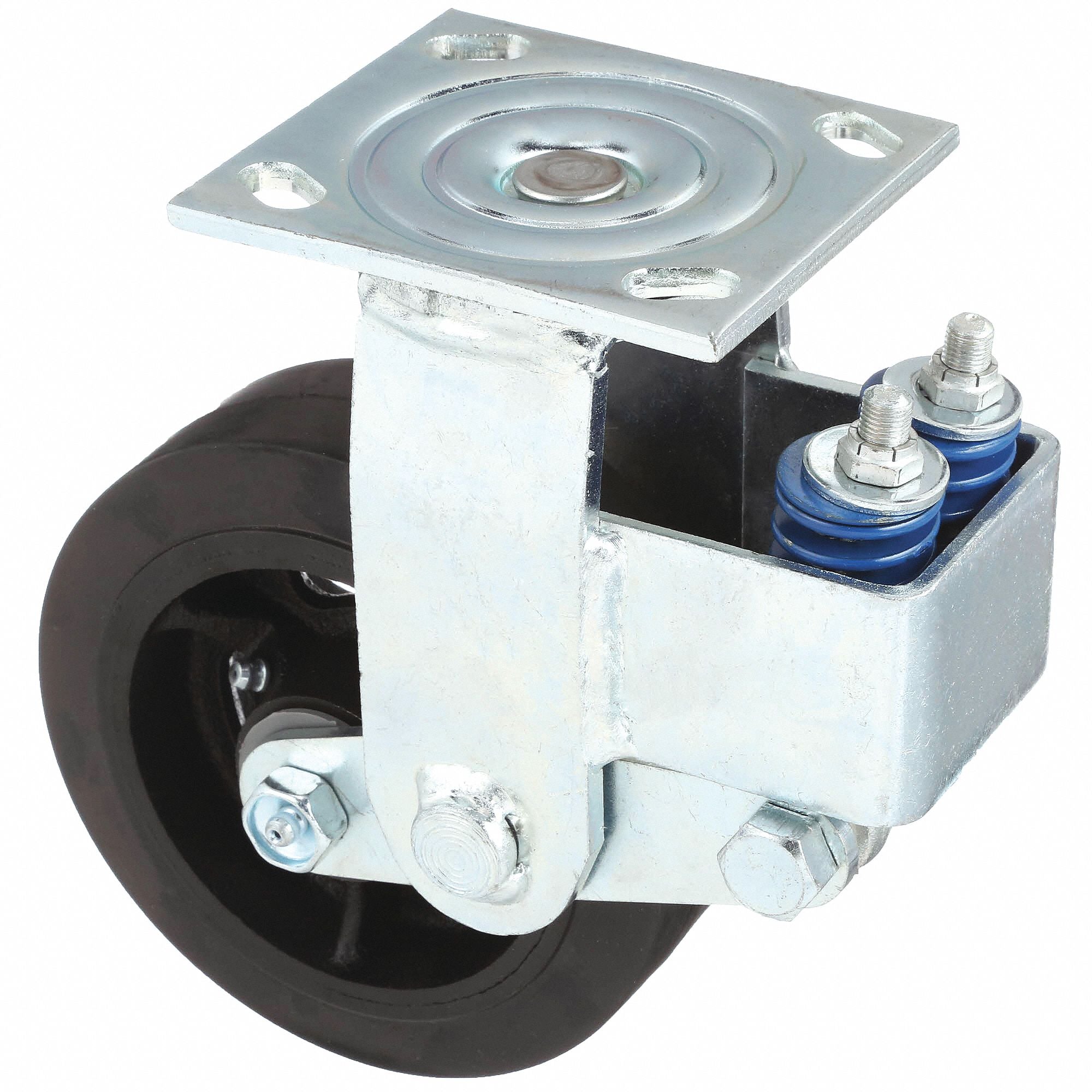 GRAINGER P22SRY060R14 Shock-Absorbing Plate Castor Swivel