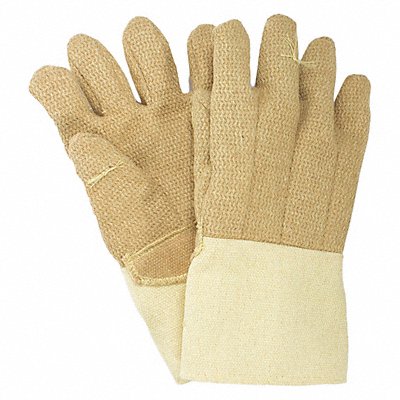 NATIONAL SAFETY APPAREL G51PBRW13714 Thermal Gloves Brown PBI/Kevlar(R) PR