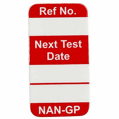 BRADY NANGPR Nanotag(tm) Insr 1-1/4 x 5/8 In R PK100