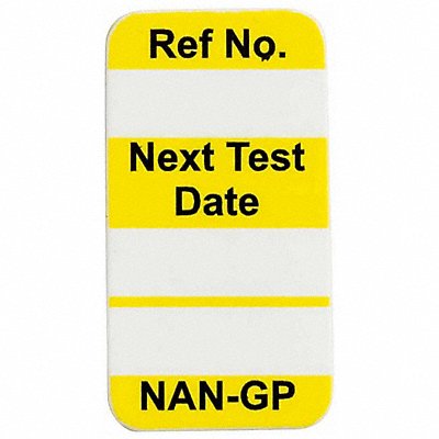 BRADY NANGPY Nanotag(tm) Insr 1-1/4 x 5/8 In PK100