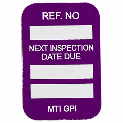 BRADY MICMTIGPIP Microtag(r) Inspection Insr Vinyl PK100