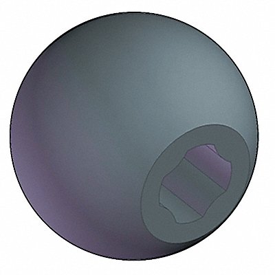 INNOVATIVE COMPONENTS GN6X8XB5 Hand Knob Blind Hole 3/8 1/2 M10