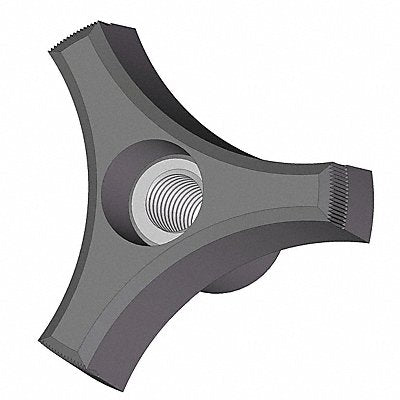 INNOVATIVE COMPONENTS GN6CRT721 Hand Knob Through Hole 3/8 -16