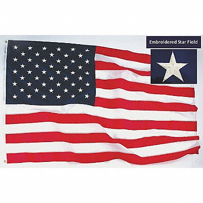 ANNIN FLAGMAKERS 1663 US Flag 4x6 Ft Cotton