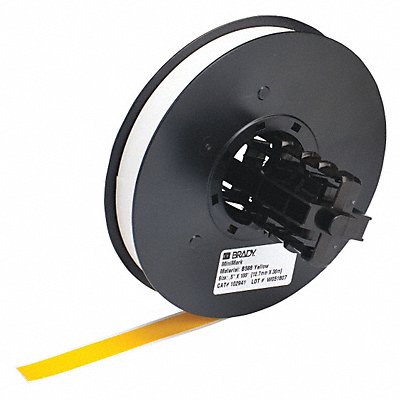 BRADY 113195 D9026 Tape Cartridge Yellow 100 ft L