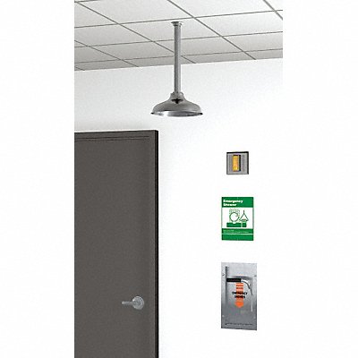GUARDIAN EQUIPMENT GBF1670 Emergency Shower Recessed 20 gpm