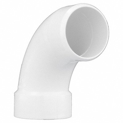 GRAINGER 6063 90 Long Sweep Street Elbow 3 in PVC
