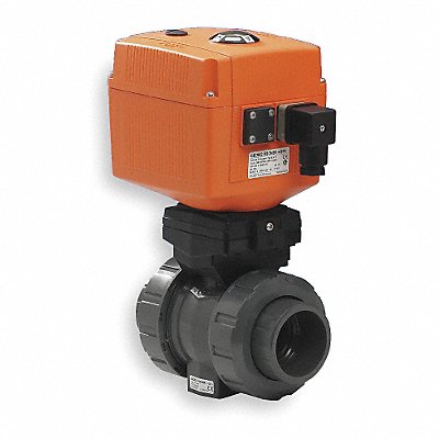 GF PIPING SYSTEMS 199107206 Electric Ball Valve PVC