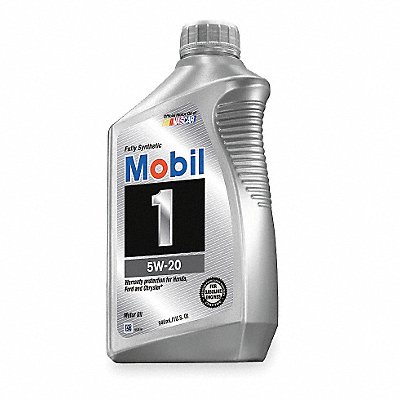 MOBIL 103008 Engine Oil 5W-20 Full Synthetic 1qt