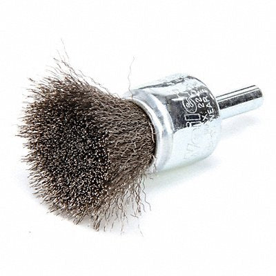 WEILER 96106 Crimped Wire End Brush Stainless Steel