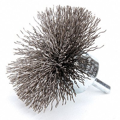 WEILER 96141 Flared End Brush Steel 3 in 16 000 RPM