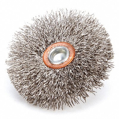 WEILER 96145 Crimped Wire Wheel Brush Stem 3 In.