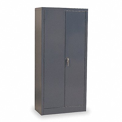 GRAINGER 1UFD7 F8645 Storage Cabinet 72 x36 x18 Grey 4Shlv