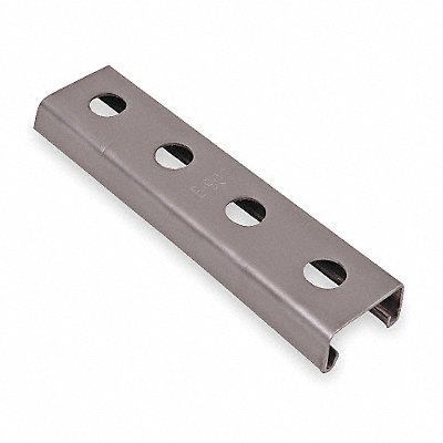 KINDORF B90710SS Strut Channel SS Overall L 10ft
