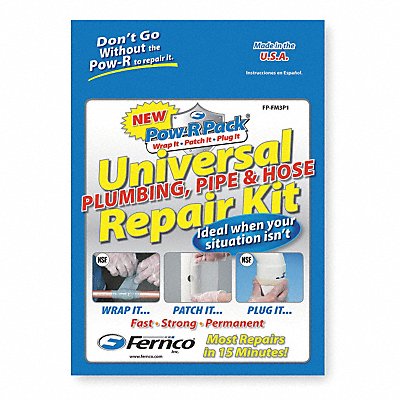 FERNCO FPFM3P1 Pipe Repair Kit 2 W x 48 L 6 W x 4 L