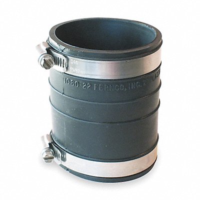 GRAINGER 106022 Flexible Coupling PVC 2 in For Pipe Size
