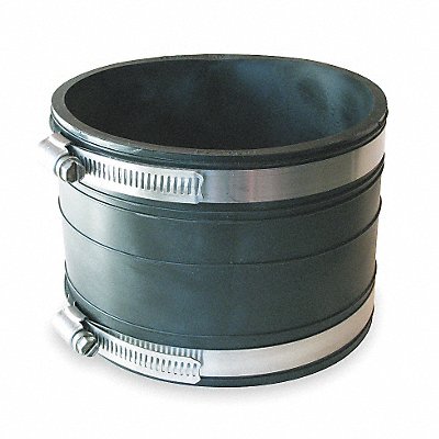 GRAINGER 106044 Flexible Coupling PVC 4 in For Pipe Size