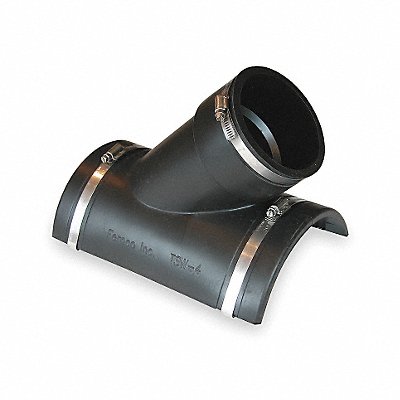 GRAINGER TSW4 Flexible Tap Saddle Wye PVC 4 Pipe Size