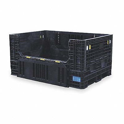 ORBIS HDR704834Blk Clps Bulk Ctr Black Solid 70 in