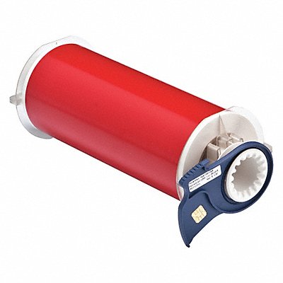 BRADY 13553 D9021 Tape Cartridge Red 50 ft L 8 in W
