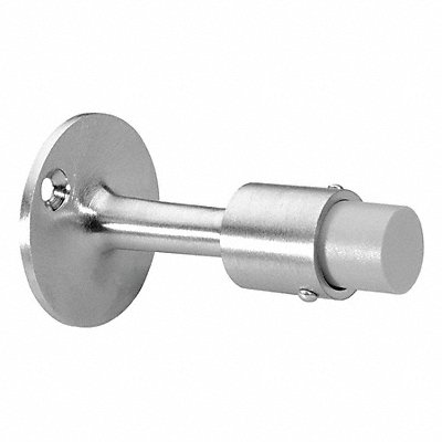 ROCKWOOD 47526D Rigid Door Stop Wall Mount Satin Chrome