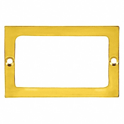 ROCKWOOD 6513 Card Holder Polished Brass