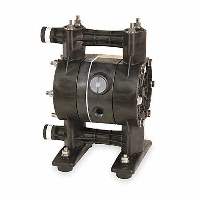 DAYTON 3HJV8 Double Diaphram Pump FNPT PTFE/Kynar 1/4in 15gpm