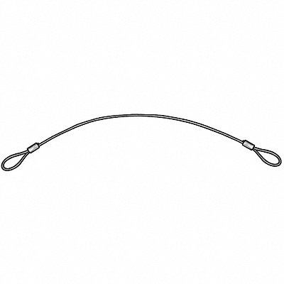 ITW BEE LEITZKE WWGTS104612N Lanyard 2 Loops 3/64x12 L PK10