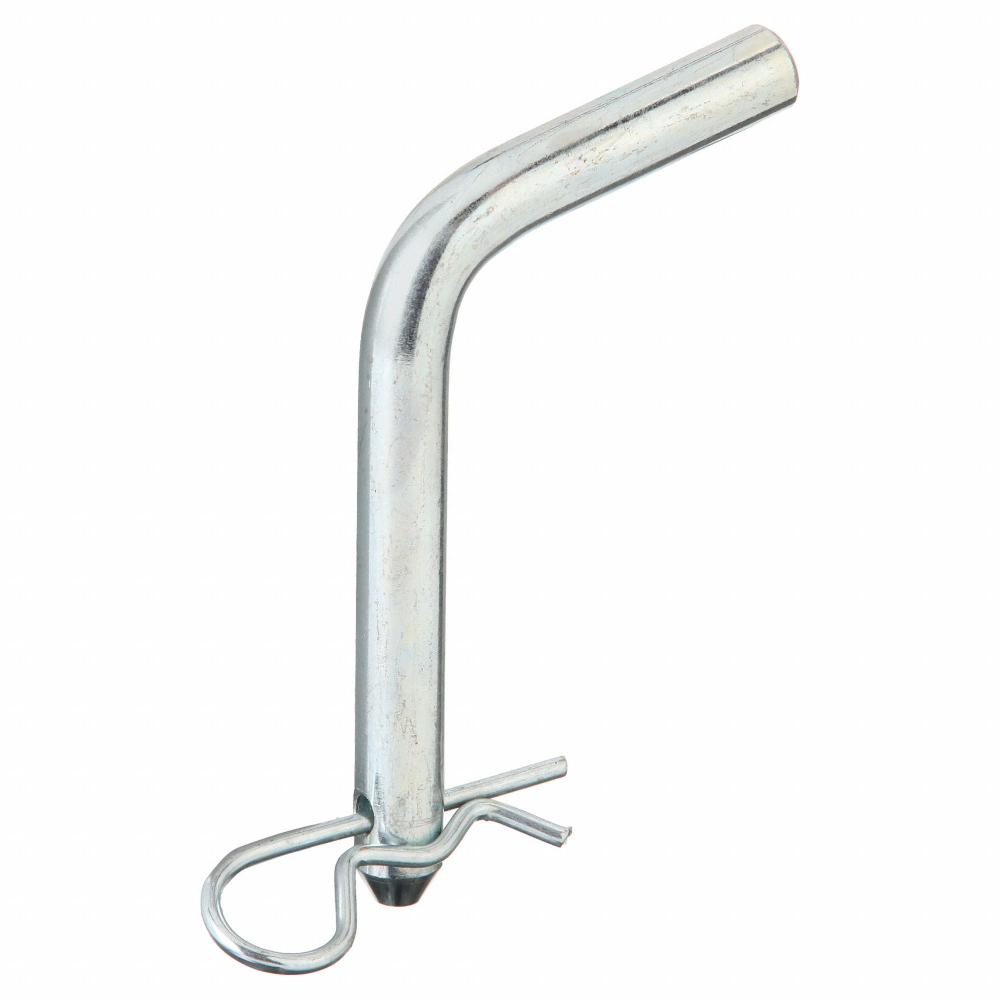 GRAINGER U396670500300 Hitch Pin Bent Stl Zinc 1/2 x 3 L