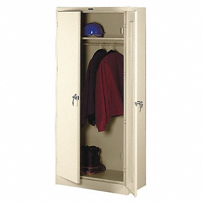 TENNSCO 1871PY Storage Cabinet 78 x36 x18 Putty 1Shlv