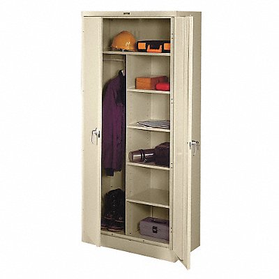 TENNSCO 7820PY Storage Cabinet 78 x36 x24 Putty 5Shlv