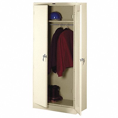 TENNSCO 7824WPY F0309 Storage Cabinet 78 x36 x24 Putty 1Shlv