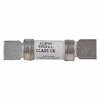 BUSSMANN 6CIF06 Fuse 6A CIF06 Series 600VAC