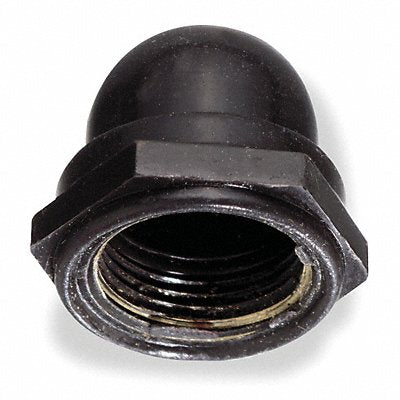 HUBBELL WIRING DEVICE-KELLEMS MHB11 Push Button Boot Black Elastomer