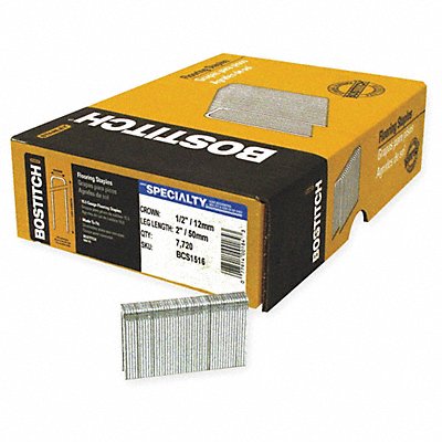 BOSTITCH BCS1516 Staple 15-1/2 ga 2 In PK7728