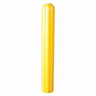 GRAINGER 1732 F0486 Bollard Cover Yellow 5 4/5 in Dia