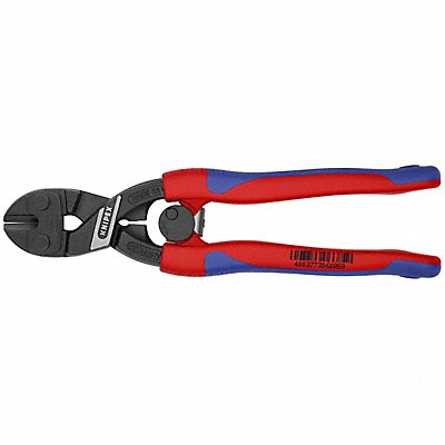 KNIPEX 7112200SBA Mini Bolt Cutter Steel 8 in L