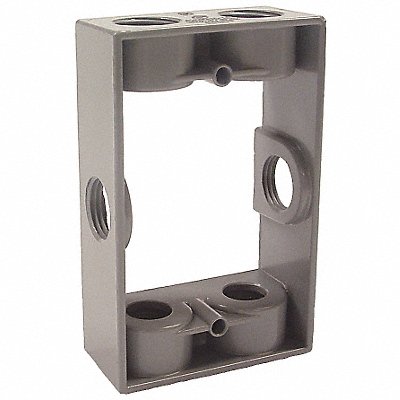 BELL 54000 Weatherproof Box 1Gang 6Inlet