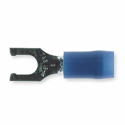STA-KON RB1410FL Fork Terminal Tin Copper Blue PK100