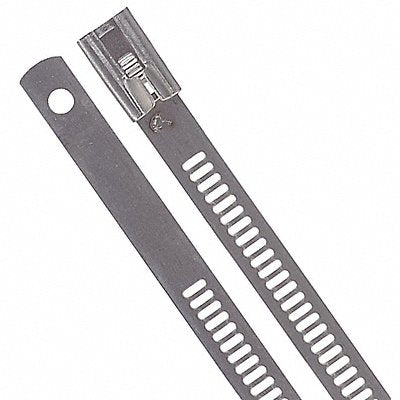 TY-RAP TYS12280 Cable Tie 12 in Silver PK100