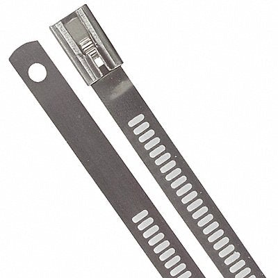 TY-RAP TYS6280 Cable Tie 6 in Silver PK100