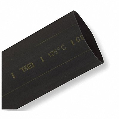 SHRINK-KON CPO25006 Shrink Tubing 6 in Blk 0.25 in ID PK20