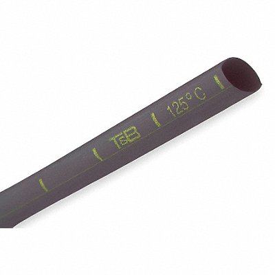 SHRINK-KON CPO37506 Shrink Tubing 6 in Blk 0.375 in ID PK20
